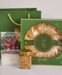 Hồng yến đảo rút lông–thượng hạng100g+1 túi táo đỏ