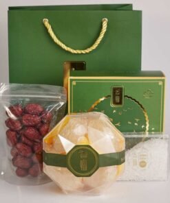 Tổ yến rút lông khô–thượng hạng 30g Tặng1hộp đường phèn+1túi táo đỏ