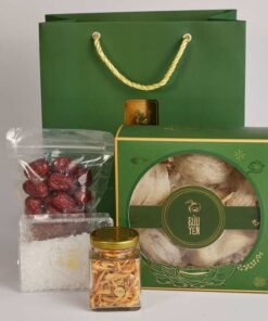 Tổ yến thô cao cấp 100g Tặng1hộp đường phèn+1túi táo đỏ