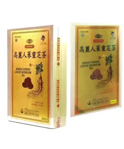 Trà Hồng Sâm Linh Chi Bio Apgold Korean Ginseng Lingzhi Mushroom Tea 100 Gói