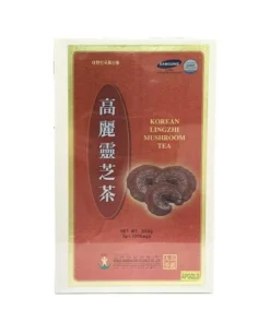 Trà Linh Chi Bio Apgold Korean Lingzhi Mushroom Tea Hàn Quốc Hộp Gỗ 100 Gói