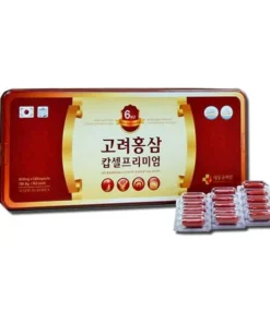 Viên Hồng Sâm Nhung Hươu Linh Chi Đông Trùng Hạ Thảo Daedong Korea Red Ginseng Ganoderma Tsugae