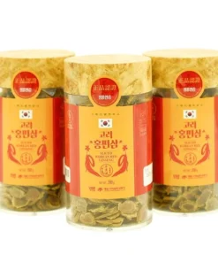 Hồng Sâm Củ Khô Thái Lát Daedong Korean Red Ginseng Sliced Lọ 200gr