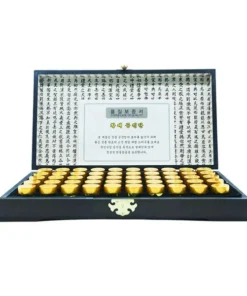An Cung Ngưu Hoàng Gong Jin Dan Hộp Hộp Gỗ 50 Viên