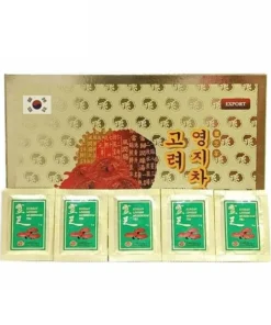 Trà Linh Chi Hàn Quốc KGS Korean Lingzhi Mushroom Tea Gold (3gr x 100 gói)