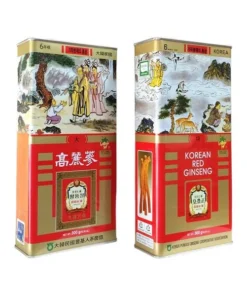 Hồng Sâm Củ Khô KGS Korean Red Ginseng Punggi Hộp Thiếc 300gr