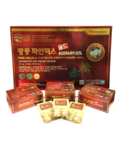 Viên Tinh Dầu Thông Đỏ Kwangdong Pine Needle Distilled Concentrate