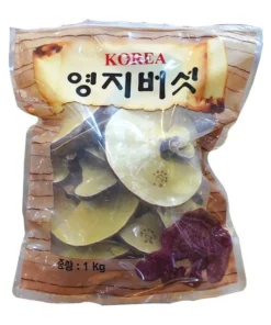 Nấm Linh Chi Vàng Nuôi Trồng Tai Mỏng Hàn Quốc Bịch 1kg