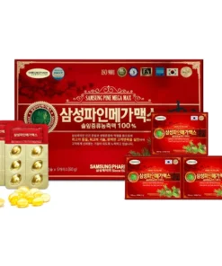Viên Tinh Dầu Thông Đỏ Samsung Pine Mega Max Hàn Quốc