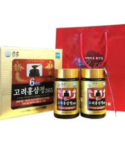 Cao Hồng Sâm Taewoong Food 6 Years Korean Red Ginseng Extract 365 (240gr x 2 lọ)
