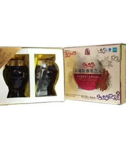 Cao Linh Chi Hồng Sâm Taewoong Food Korean Red Ginseng Youngji Mushroom Extract Gold Hàn Quốc (300gr x 2 lọ)