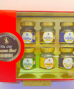 Bách Hoa Yến Set 8 Hũ – Vị Táo Đỏ