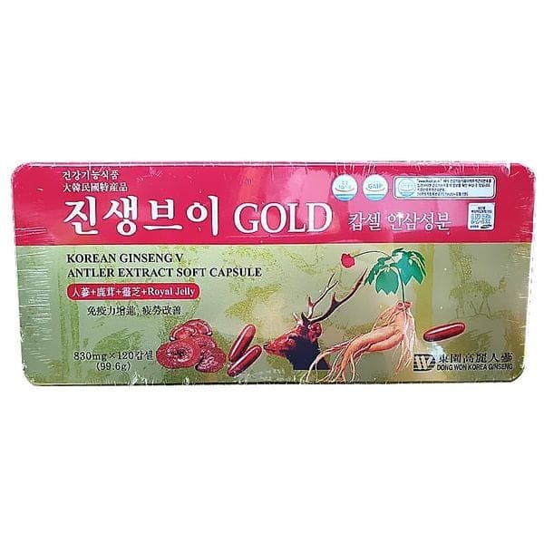 Dongwon Korean Ginseng V Antler Extract Soft 120V